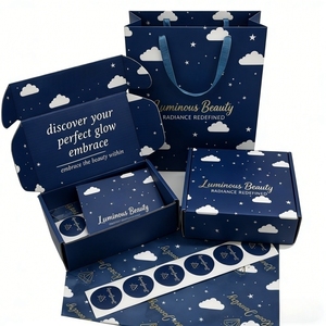 Cosmetics Packing <strong>Pink</strong> Shipping <strong>Boxes</strong> Custom Mailer Corrugated Paper Luxury <strong>Gift</strong> Box and Bag Sets Packaging for Small Business - Product Image 4