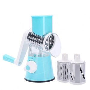 Râpe à spirale manuelle rapide et sûre en plastique pour légumes, fruits et fromages - Product Image 2