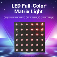 Panel de Matriz de Píxeles RGB de 36 Ojos, Carcasa Metálica IP20, AC90-240V, Iluminación Decorativa para Escenarios, Bares y KTV