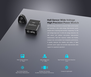 Módulo de alimentación con sensor Hall, módulo de alimentación para drones de amplio voltaje y alta precisión, compatible con el controlador de vuelo N7, accesorio para FPV UAV - Product Image 5