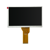 Écran LCD TFT AT070TN94 LW700AT9309 AT070TN83 V.1 7 pouces 800*480 400 cd/m² avec interface RGB 50 broches pour navigation GPS