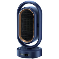 Nouveau ventilateur chauffant PTC oscillant avec télécommande, portable, économe en énergie, 1000-1500W, sécurité anti-renversement, pour usage domestique et professionnel, 30m