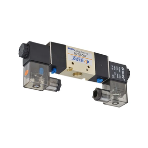 3/<span class=keywords><strong>2</strong></span> Manier Dubbele Elektrische Controle Magneetventiel Dc 24V Ac 220V 110V Elektrische Controle Lucht 3v220-08 Pneumatische Magneetklep - Product Image 2