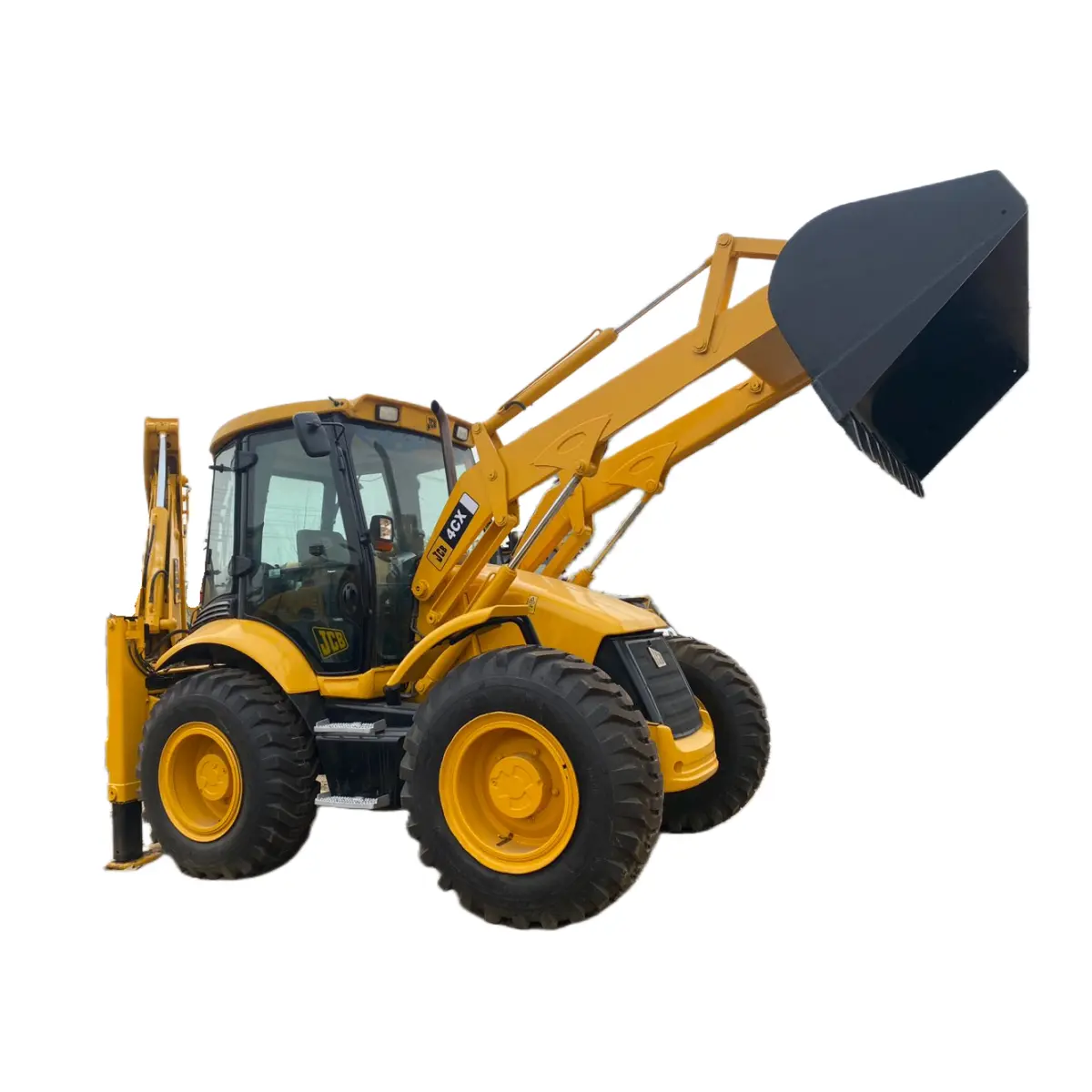 Gebruikte Jcb 4cx Backhoe Loader Tweedehands Graaflader Of Lader-Digger 2020 Wiel Mits Bouwwerken Geel Engeland