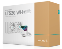Nouveau Stock DEEPCOOL LT520 NOIR ET BLANC LCP Lame Ventilateur AIO CPU Refroidisseur ARGB Liquide CPU Ventilateur Gaming Ordinateur Refroidissement