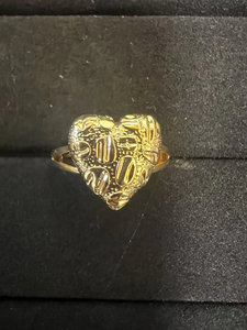 Anillo de Acero Inoxidable Chapado en Oro de 18K con Diseño de Pepita de Dibujos Animados, Joyería Linda para Mujeres y Niñas, Regalo - Product Image 5