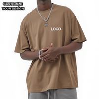 Hochwertiges 100% Baumwoll-Oversize-T-Shirt für Herren Sublimations-Streetwear mit Individueller OEM-Bedruckung Einfarbiges Casual-T-Shirt