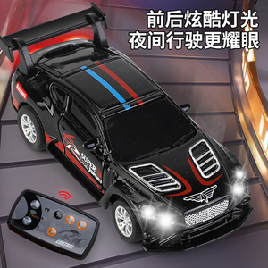 Nouvelle <span class=keywords><strong>voiture</strong></span> <span class=keywords><strong>de</strong></span> course miniature télécommandée à l'échelle 1/64 2,4G avec lumière LED, modèle sportif haute vitesse pour cadeau <span class=keywords><strong>de</strong></span> garçon - Product Image 4
