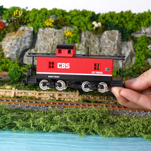 Modello di Caboose Ferroviario in Scala HO 1/87, 36 Piedi, per Layout Ferroviario in Miniatura, Set Treno Modellino Fai-da-Te - Product Image 6