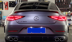 ชุดแต่งสปอยเลอร์หลังรถยนต์ สำหรับ Mercedes Benz CLS Class W257 C257 CLS400 CLS550 AMG ปี 2018-2024 อะไหล่ตกแต่งภายนอก - Product Image 3