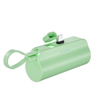 Batería Ligera de Polímero de Litio con Conector de Carga Integrado, Cable USB de Carga Rápida, Banco de Energía Portátil de 4500mAh, Soporte Móvil, Fuente de Alimentación
