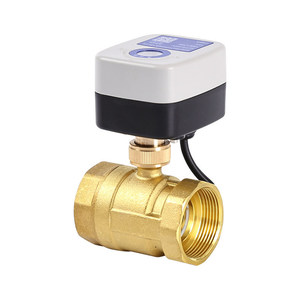 Vanne à boisseau sphérique électrique intelligente Late Memories en laiton 6 8 PPR25 normalement fermée AC220V étanche pour l'arrosage du bétail - Product Image 1