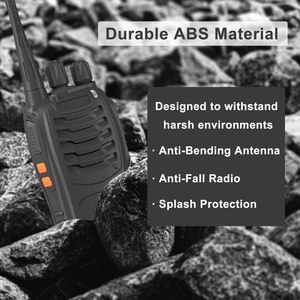 Walkie Talkie Analógico UHF NOVISON de Dos Vías con Alcance de 0-3KM y Batería de 1500-2000mAh - Product Image 2