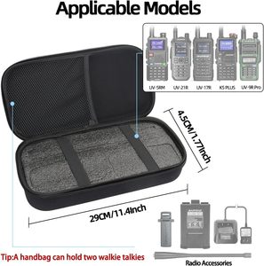 Estuche de Transporte Rígido de Alta Calidad para Walkie Talkies y Radios Portátiles - Product Image 2