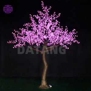 Arbre lumineux décoratif en fleurs de cerisier pour les atriums de centres commerciaux, les entrées d'hôtels, les complexes hôteliers et les grandes installations photo événementielles - Product Image 2