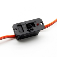 Interrupteur robuste RCEXL TOC connecté à une prise récepteur pour interrupteur de courant élevé pour avion, bateau, voiture RC