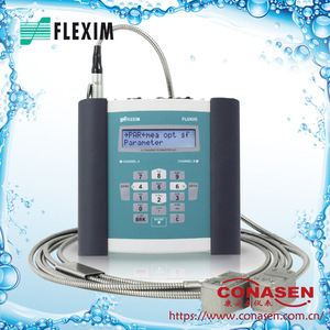 FLEXIM F601 Handheld Ultrasonic Flow Meter Portable <b>Clamp</b> On Liquid Measurement Germany - Product Image 5
