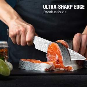 Набор кухонных ножей с деревянной ручкой - Product Image 5