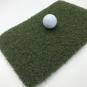 Js Hoge Kwaliteit Indoor Outdoor Eva & Pp Materialen 30*60Cm Gras Training Golf Praktijk Mat Mini Indoor golf Simulator Raken Mat