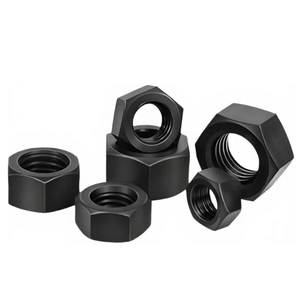 Écrous hexagonaux haute résistance M6 de l'usine Bibo Yaente |   Écrous hexagonaux galvanisés |   Écrous hexagonaux externes M6 revêtus de Dacromet, haute résistance - Product Image 5