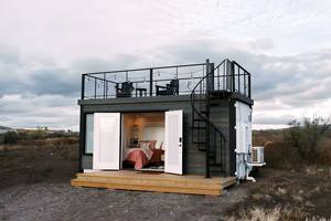 Semplice veloce LCL modulare integrato contenitore casa su misura all'aperto casa Mobile con scatola di imballaggio rimovibile - Product Image 6