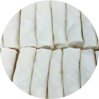 Rollos de primavera congelados, verduras convenientes para comidas rápidas y fáciles