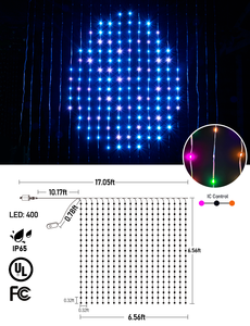 Easter Party Smart Rgb Pixel indirizzabile luci per tende a <span class=keywords><strong>tenda</strong></span> App di controllo Led Pixel <span class=keywords><strong>tenda</strong></span> matrimonio <span class=keywords><strong>con</strong></span> luci - Product Image 4