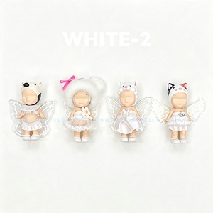 ชุดกระโปรง 4 ชิ้น สำหรับตุ๊กตา Sonny Angel สินค้าขายดี ชุดน่ารัก ชุดแฟนซี ของตกแต่ง ชุดโครเชต์ และกระโปรงพร้อมปีกและรองเท้า - Product Image 1