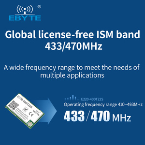 Ebyte ODM E220-400T22S Semtech LLCC68 LoRa Replace SX1268 <b>Wireless</b> 433MHz 5km Long Distance <b>Wireless</b> Rf Transmitter and <b>Receiver</b> - Product Image 4