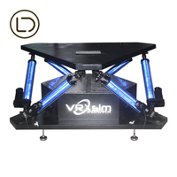LeaderDream Factory VR 6Dof 6 DOF Plataforma de movimiento personalizada 6 Dof Plataforma de movimiento Simulador de vuelo