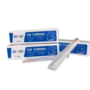 สายสวนปัสสาวะแบบใช้แล้วทิ้งสำหรับแมว ไม่มีลวดนำทาง ทำจากวัสดุ <span class=keywords><strong>PVC</strong></span> ขนาด 1.0 มม./1.3 มม. x 130 มม. - Product Image 3