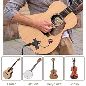 Microphone de contact piézo pour guitare, ukulélé, <span class=keywords><strong>violon</strong></span>, kalimba, basse, <span class=keywords><strong>micro</strong></span> pour <span class=keywords><strong>violon</strong></span> - Product Image 5