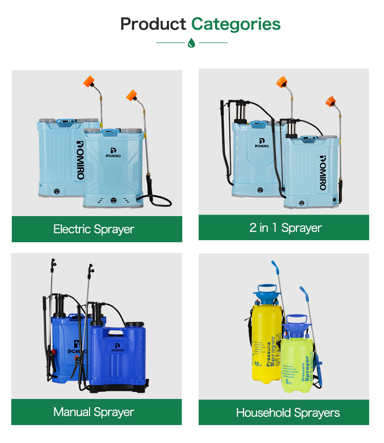 Taizhou Wholesaler 16L 2in1 Battery and Manual Knapsack Sprayer