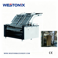 Machine à laminer automatique à entraînement hydraulique WESTONIX avec une productivité élevée multifonctionnelle pour l'emballage en papier et en plastique