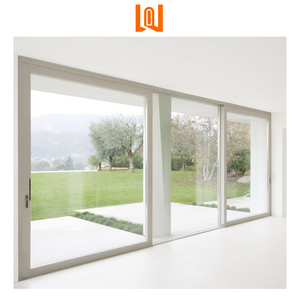 Wanjia nhà bên ngoài sân cửa trượt <span class=keywords><strong>uPVC</strong></span> kính lối vào cửa trượt - Product Image 5