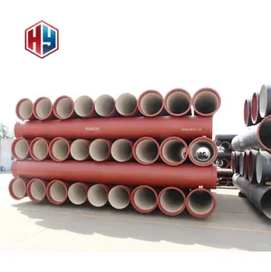 Large diameter centrifugal supply DI cast tube k9 k7 ductile iron pipe