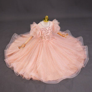 Vestido de Princesa para Niña, Traje de Fiesta de Cumpleaños, Vestido de Gala, Ropa Infantil al por Mayor, Vestido Largo de Navidad - Product Image 3