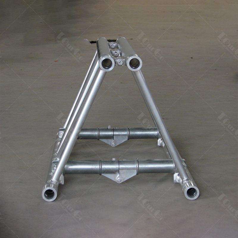 spigot type heavy duty concert stage aluminum triangle folding truss