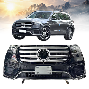 Kit Completo de Carrocería Delantera de Alta Calidad con Faros LED para Mercedes-Benz <span class=keywords><strong>GLS</strong></span> W167, Ensamblaje de Parte Delantera, Ensamblaje de Parachoques Delantero 1 - Product Image 1
