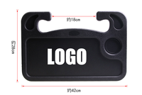 Prix de gros Porte-volant de voiture professionnel Support d'ordinateur multifonction pour voiture Table à manger Plateau Bureau pour voiture
