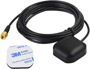 CE ROHS Mini 1575.42Mhz 28dbi Active External SMA Or Fakra Connector Car GPS Antenna