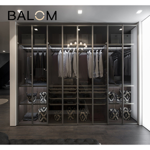 Armoire à portes vitrées de grande qualité de la marque BALOM, design de qualité, <span class=keywords><strong>casier</strong></span> avec serrure intelligente, style blanc chinois - Product Image 6