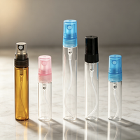 Vente en gros de flacons de parfum vides rechargeables en verre mince pour échantillons de voyage, 2 ml, 3 ml, 5 ml, 8 ml, 10 ml