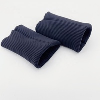 Tissu de manchette 100% nylon, doux pour la peau, tricot tubulaire côtelé