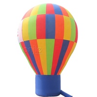Ballon à air chaud gonflable flottant à l'hélium, ballon à air chaud personnalisé, ballon à air chaud volant pour la publicité et la promotion d'événements