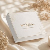 Accessoires de mode de luxe, logo personnalisé, boîte d'emballage en carton rigide magnétique beige à deux pièces, boîte en papier kraft pour foulard en soie, cadeau pour femme