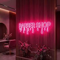 Enseigne néon LED personnalisée pour le dropshipping – Enseigne lumineuse LED pour entreprise, logo d'entreprise, idéale pour salon de coiffure, restaurant, institut de beauté