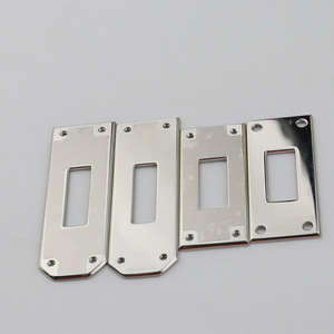 Stainless Steel Square Twist <b>Lock</b> Set 24.3x18.3mm Chrome Finish For Luggage Hardware Accessories - Product Image 2