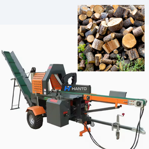 Partidor <span class=keywords><strong>de</strong></span> <span class=keywords><strong>Leña</strong></span> Automático Grande con Transportador |   Máquina Eficiente para Cortar y Partir <span class=keywords><strong>Leña</strong></span> - Product Image 1