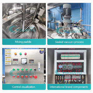 Chuyên nghiệp tùy chỉnh Mayonnaise làm cho máy nghiền khoai tây làm cho máy Tương Ớt trộn homogenizer chất nhũ hóa - Product Image 4